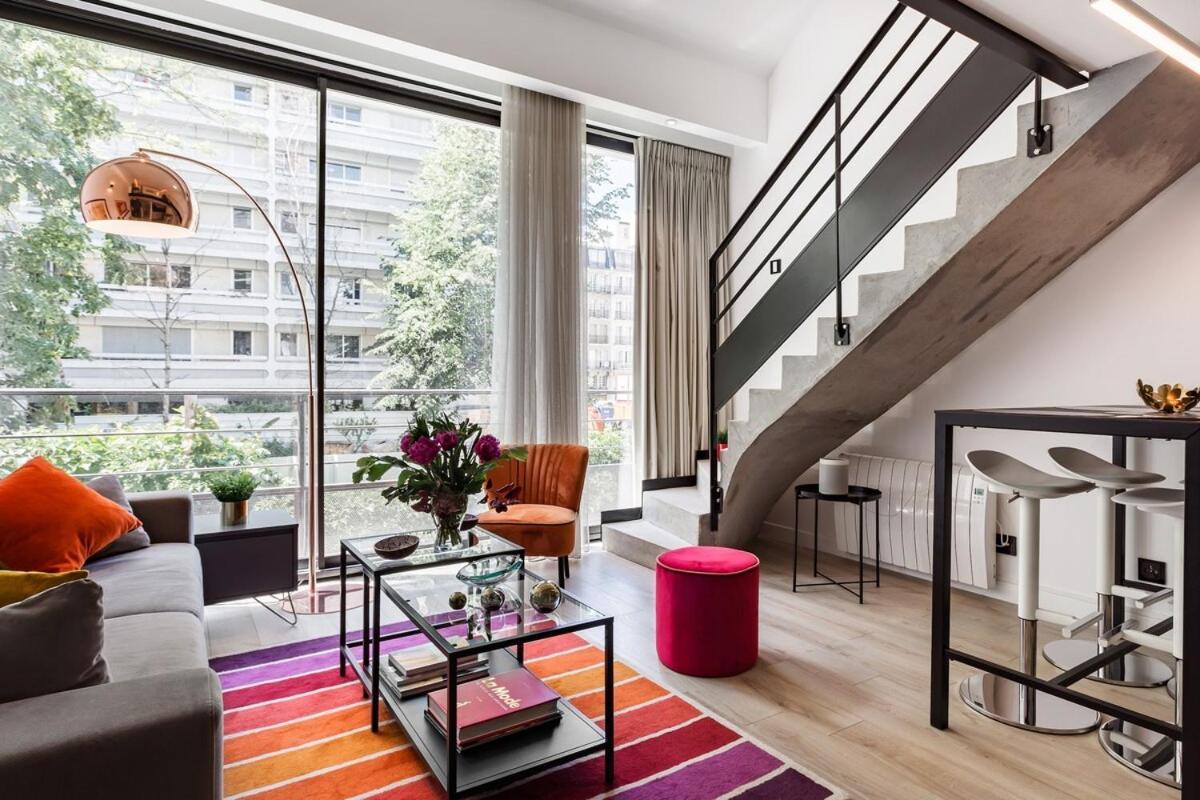 B4 Loft Duplex 175Blo-Paris Convention Apartment Luaran gambar